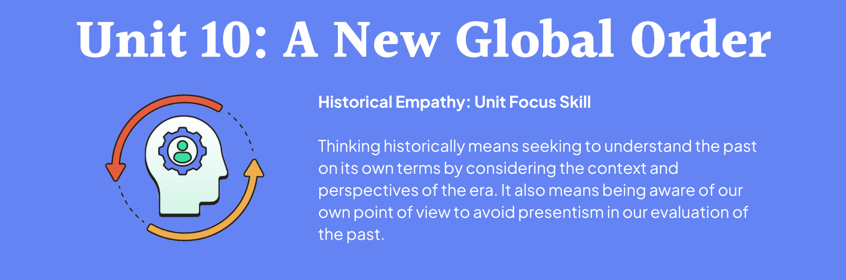 Standards for Units Standards for Units